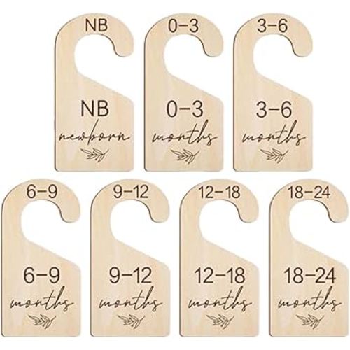 Generic 7 Pieces Newborn Clothes Dividers for Photo Props Infants
