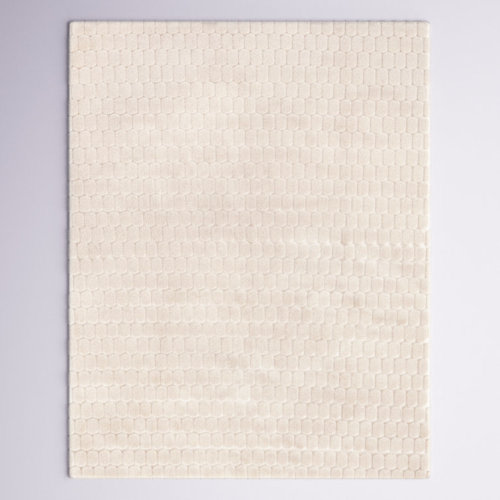 Nia Solid Machine Washable Area Rug for Living Room Bedroom Dining Room Kitchen, Beige