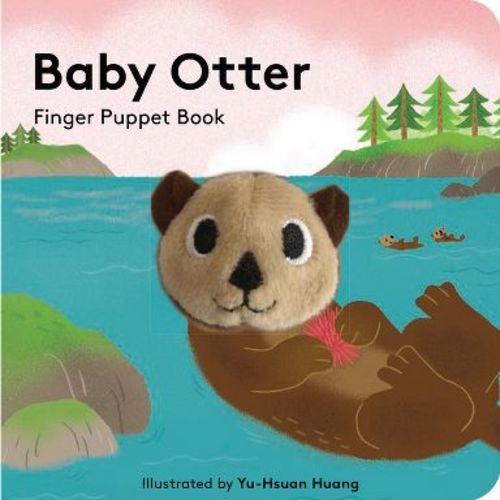 Baby Otter: Finger Puppet Book - (Baby Animal Finger Puppets) (Board Book)