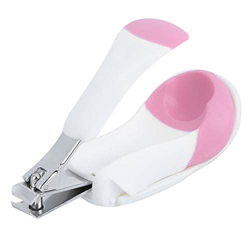 Safety First Baby Fingernail Clippers with Magnifying Glass - Infant Nail Clipper and Trimmer