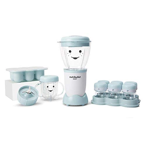 NutriBullet NBY-50100 Baby, 32-oz, Blue (Renewed)