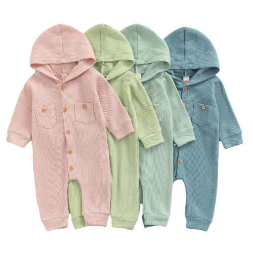 AUSTIN Hooded Jumpsuit - Hazel & Bo