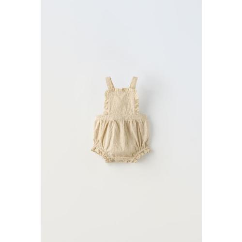 EMBROIDERED TULIP DRESSDETAILSSWISS EMBROIDERY ROMPER