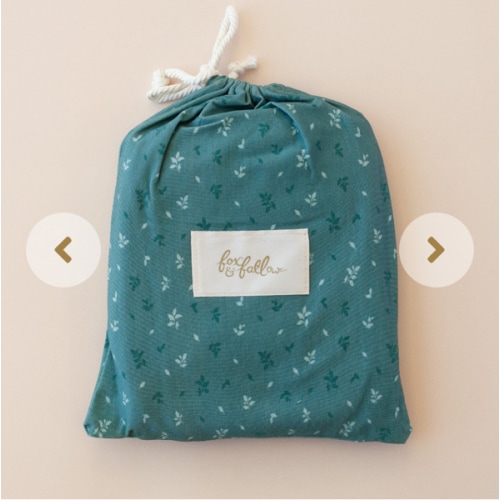 Pine Organic Fitted Cot Sheet