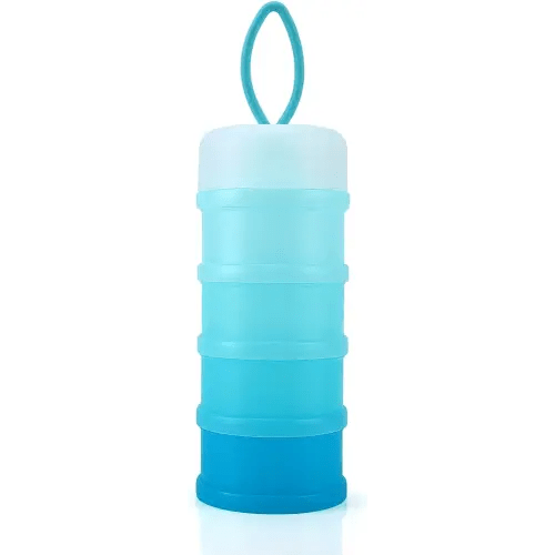 Accmor Baby Formula Dispenser On The Go, Stackable Formula Dispenser for Travel Formula Container to Go, Non-Spill Milk Powder Baby Kids Snack Storage Container, BPA Free