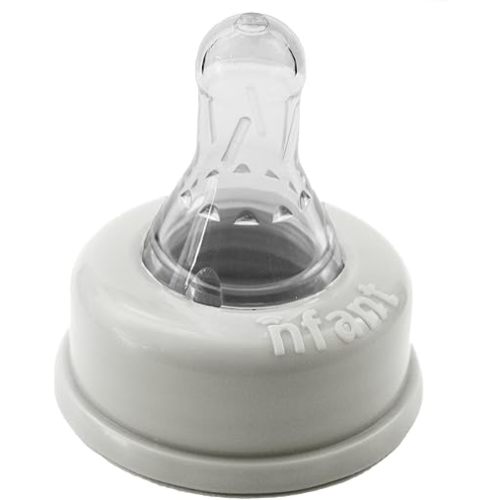 nfant | Bottle Feeding - Standard Flow Nipple, White (9ml/min), 4-Pack