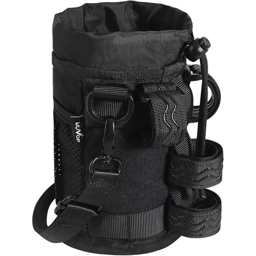 Bike Cup Holder, Water Bottle Holder Handlebar for Bikes with Mesh Pockets, Universal Cycling Bicycle Water Bottle Drink Cup Cage for Cruiser, Scooter, Mountain Bike, Road Bikes, Wheelchair