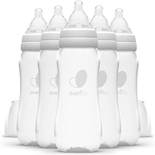Evenflo Feeding Premium Proflo Venting Balance Plus Standard Neck Baby, Newborn and Infant Bottles - Developed by Pediatric Feeding Specialists - 9 Ounce (Pack of 6)