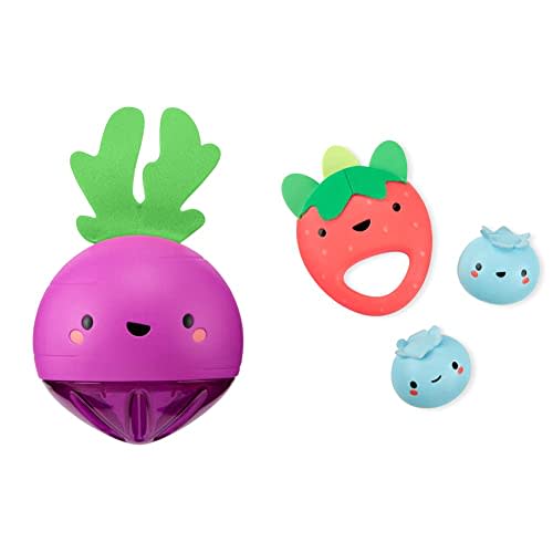 Skip Hop Baby Musical Toy Set, Farmstand, Berry Cute Band and Developmental Learning Crawl Toy Beetbox