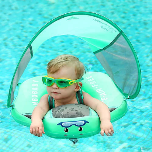 AquaHaven™ - The Ultimate Baby Pool Float with Built-in Canopy