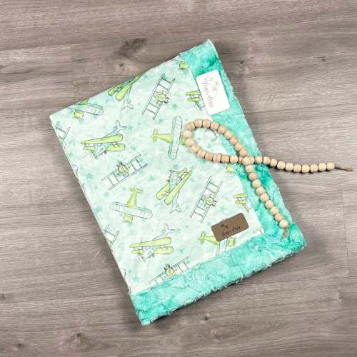 Airplane Baby Blanket