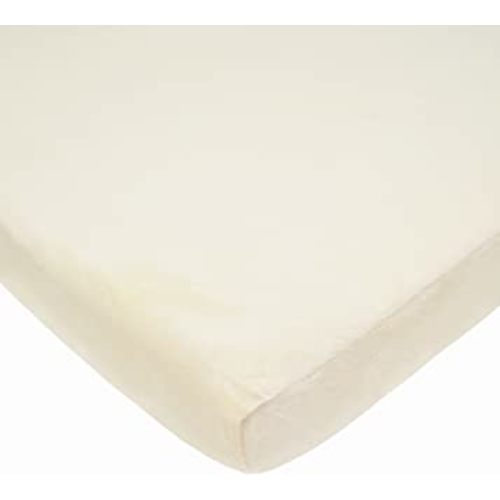 American Baby Company Heavenly Soft Chenille Fitted Pack N Play Playard Sheet 27" x 39", Warm and Cozy Chenille Pack and Play Sheet, Cream, for Boys and Girls, Fits Most Mini Crib Mattresses