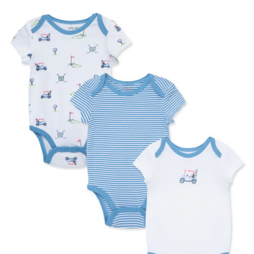 Golf Club 3-Pack Bodysuits