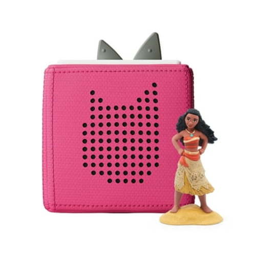 Disney Toniebox Audio Player Starter Set with Moana for Sing Along Fun - Kids & Children's Edition, 3 lbs, Pink