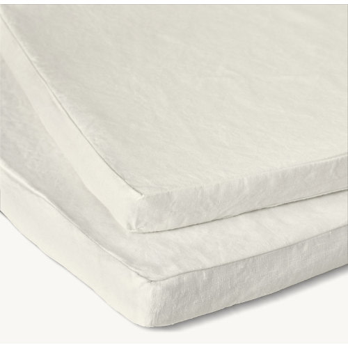 Washed Organic Linen Bassinet Sheets (Set of 2) | RH Baby & Child