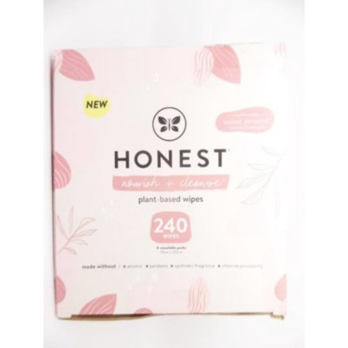 The Honest Company Nourish + Cleanse, Benefit Wipes, 240 Count