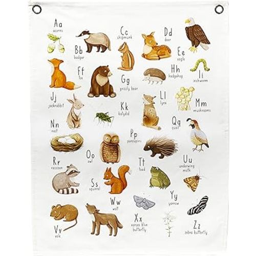 Woodland Nursery Decor for Boys or Girls - Woodland Nursery Wall Decor - Baby Wall Decorations for Nursery