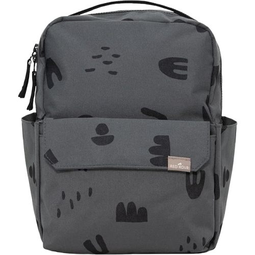 RED ROVR - Mini Roo Backpack (Charcoal Doodle)