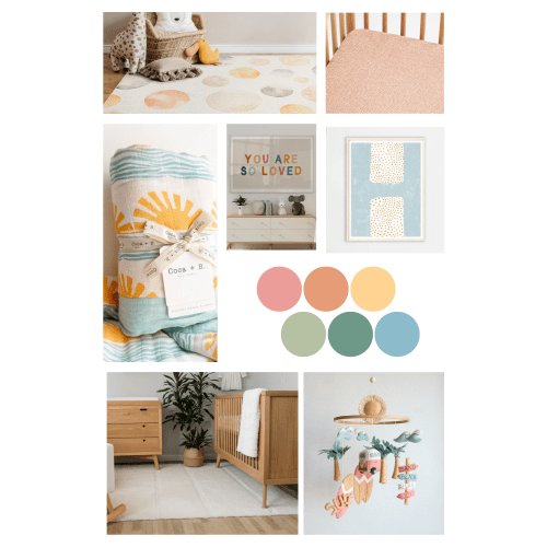 Nursery Mood Board