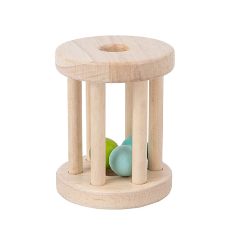 Wooden Rattle Rollers - Soothing, Engaging, and Developmental Play for – GrowGo Kids