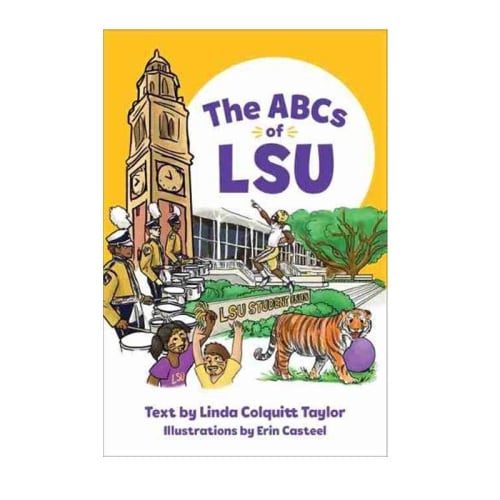 The ABCs of LSU Children's Hardcover Book - ZukaBaby