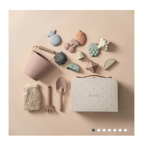 Silicone Beach Toy Set (Blush)