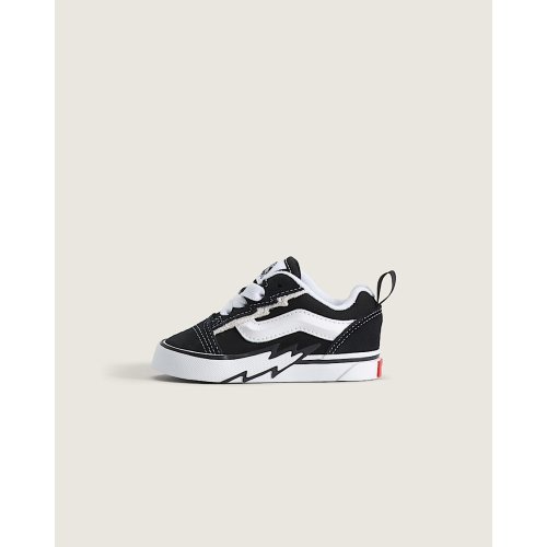 Toddler Knu Skool Shoe in Black / White | Vans