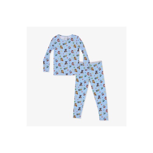 Kids' PAW Patrol Varsity Blue Set of 2 Piece Pajamas, 5T
