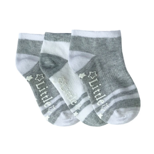 Non-Slip Stay-on Baby & Toddler Organic Trainer Socks 3 pack - Summer – The Little Sock Company