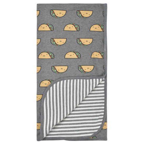Baby Neutral Comfy Stretch Taco Reversible Baby Blanket
