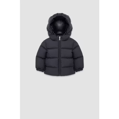 Night Blue Sharon Hooded Down Jacket - Outerwear for Children | Moncler US