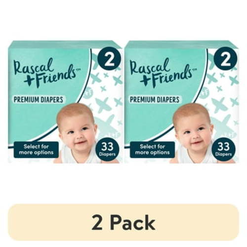 (2 pack) RSCL DIAPERS S2 33P