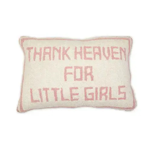 Two's Company Thank Heaven Punch Embroidery Decorative Throw Pillow – Smyth Jewelers