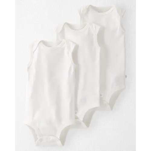 Baby 3-Pack Organic Cotton Bodysuits - Little Planet | Carter's