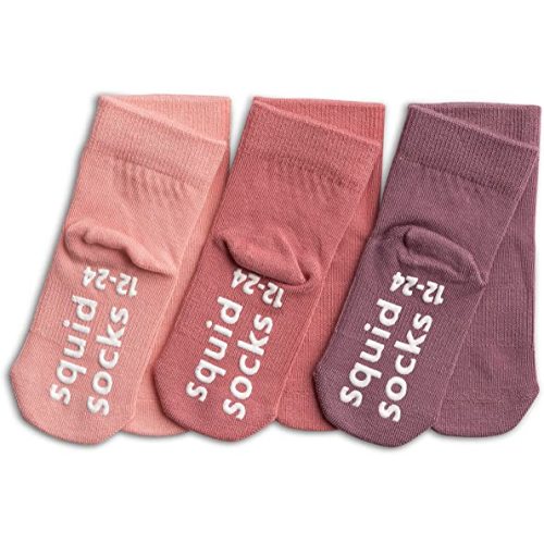 squid socks Viscose from Bamboo Socks | 0-6M, 6-12M, 12-24M, & 2T-3T | Socks that Stay On | As Seen on Shark Tank | Cami