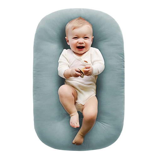 Boys and Girls Stretch Newborn Recliner Pillow, Baby Alphabet Recliner Pillow, Snug Removable Sofa Cushion, White, Super Soft Fit
