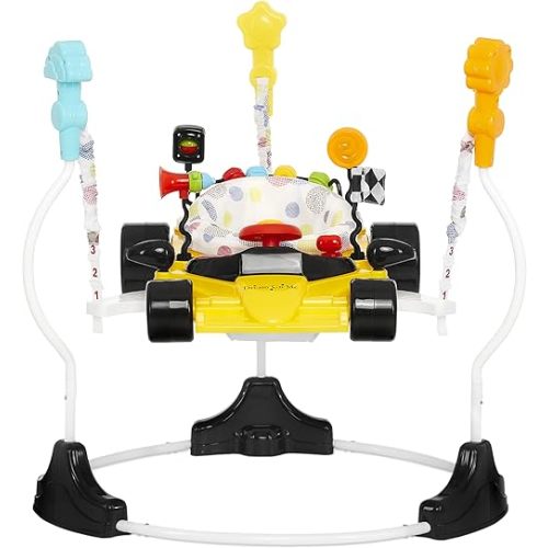 Dream On Me Champ Activity Center and Jumper in Yellow