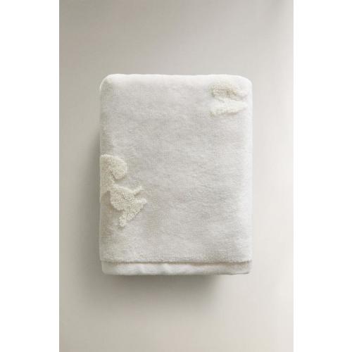 CHILDREN’S VELOUR TOWEL PEANUTS™ SILHOUETTE