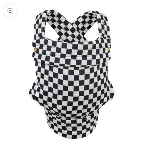 The Monarch Carrier - Ebony Check – Mabē