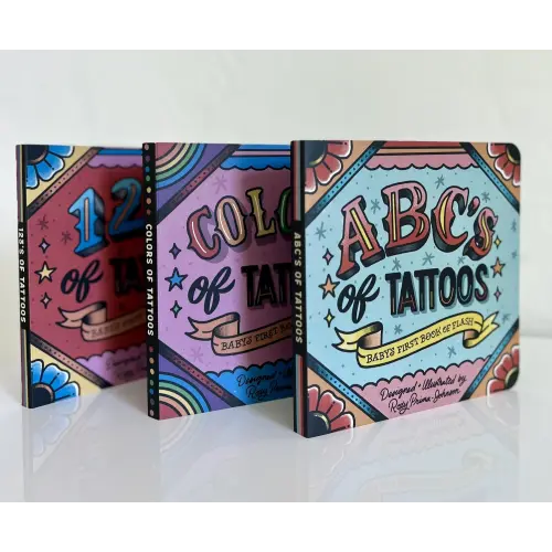 ABC's, 123's, and Colors of Tattoos 3 Book Set — ODD BIRD BOOKS