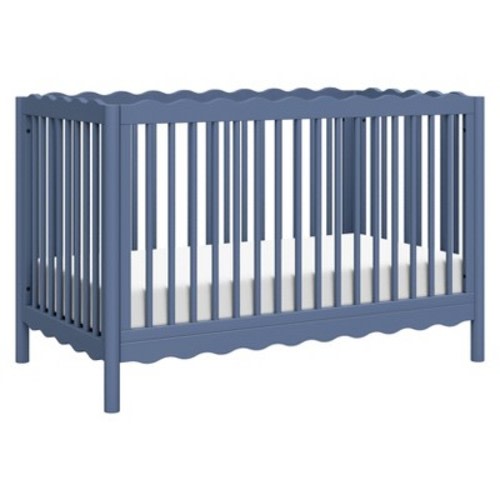 Babyletto Swell 4-in-1 Convertible Crib with Toddler Conversion Kit - Cove Blue
