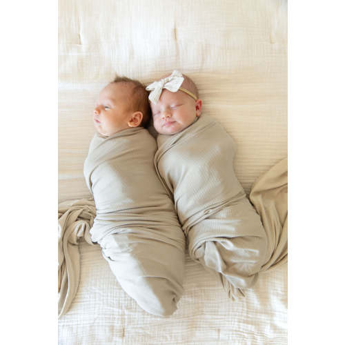 RIBBED SOLID TAN | SWADDLE
