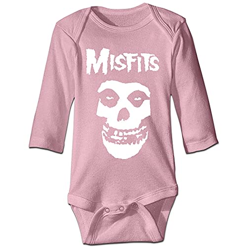 DOQOSESHY Cute Misfits Baby Climbing 0-24 Months Bodysuit Unisex Breathable Toddler Rompers