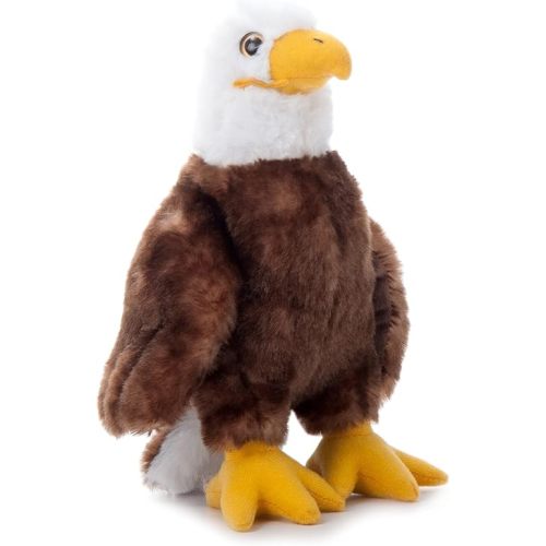 The Petting Zoo Bald Eagle Stuffed Animal, Gifts for Kids, Wild Onez Zoo Animals, Bald Eagle Plush Toy 9 inches