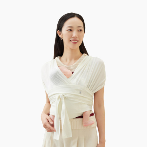 Konny Baby Wrap Carrier Flex Airmesh - Cream, M-4 Xl