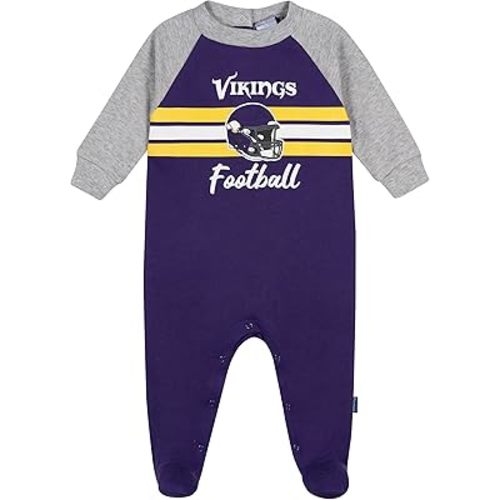 Gerber NFL unisex-baby Nfl Team Footed Coverall