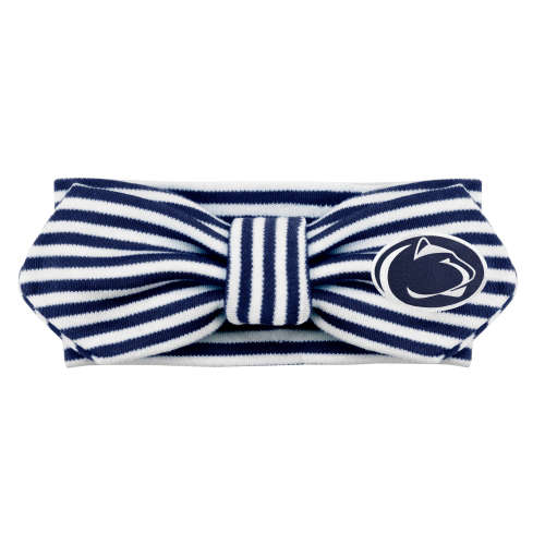 Penn State Nittany Lions Striped Hair Knot | College Baby