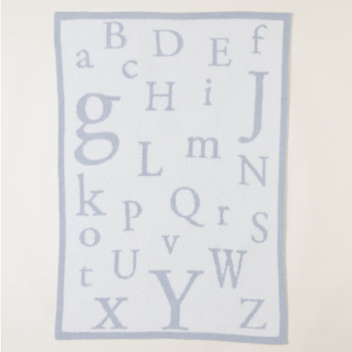 Blue CozyChic® ABC Blanket