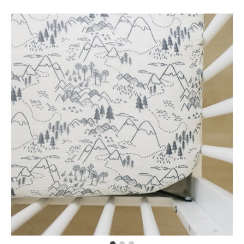 Muslin Crib Sheet | Summit
