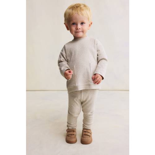 2-PIECE RIBBED COTTON SET